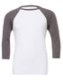 Unisex 3/4 Sleeve Baseball T-Shirt